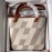 Hermes Biais 27cm Canvas Swift Leather Crossbody Bag