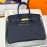 Hermes Birkin 30cm Togo Leather Handbag Navy