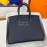 Hermes Birkin 30cm Togo Leather Handbag Navy