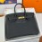 Hermes Birkin 30cm Togo Leather Handbag Black