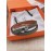 Hermes Fashion Calf Leather Silver Buckle 13mm Belt