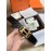 Hermes Black Calf Leather Gold Automatic Buckle 35mm Belt For Men