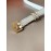 Hermes Epsom Calf Leather Gold Plated Steel Pin Buckle 15mm Belt White