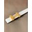 Hermes Calf Leather Stainless Steel Gold Buckle 24mm Belt For Women White