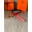 Hermes Calf Leather Stainless Steel Gold Buckle 24mm Belt For Women Red