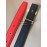 Hermes Calf Leather Stainless Steel Gold Buckle 24mm Belt For Women Red
