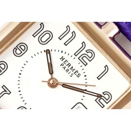 Hermes Cape Cod Series 316 Refined Steel Watch Dark Blue