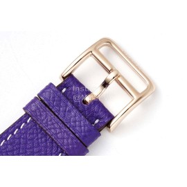 Hermes Cape Cod Series 316 Refined Steel Watch Dark Blue