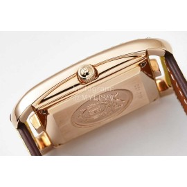 Hermes Cape Cod Series 316 Refined Steel Diamond Watch Yellow