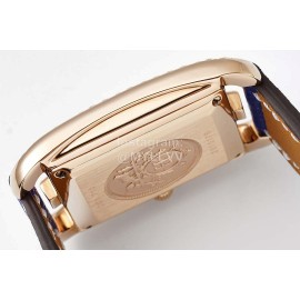 Hermes Cape Cod Series 316 Refined Steel Diamond Watch Blue