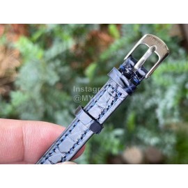 Galop D’Hermès Fashion Leather Strap Watch Navy