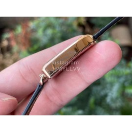 Galop D’Hermès Fashion Black Leather Strap Watch