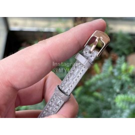 Galop D’Hermès Fashion Gray Leather Strap Watch