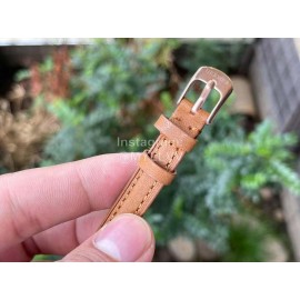 Galop D’Hermès Fashion Leather Strap Watch Brown