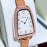 Galop D’Hermès Leather Strap Diamond Watch 