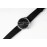 Hermes Arceau 34mm Round Dial Leather Strap Watch Black