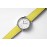 Hermes Arceau 34mm Round Dial Leather Strap Watch Yellow