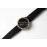 Hermes Arceau 34mm Round Dial Leather Strap Diamond Watch Black