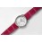 Hermes Arceau 34mm Round Dial Leather Strap Diamond Watch