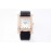 Hermes Bv Factory 316 Refined Steel Leather Strap Diamond Watch Black