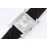 Hermes Bv Factory 316 Refined Steel Black Leather Strap Diamond Watch