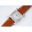 Hermes Bv Factory 316 Refined Steel Brown Leather Strap Diamond Watch 