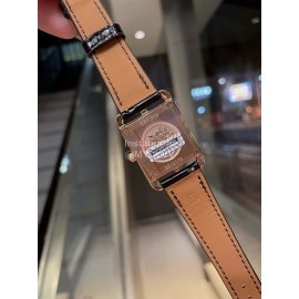 Hermes Cape Cod  Square Dial Diamond Watch