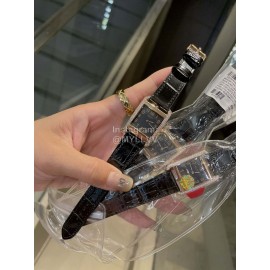 Hermes Cape Cod  Square Dial Diamond Watch