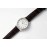 Slim D’Hermes Baton Pointer Leather Strap Watch Coffee