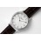 Slim D’Hermes Baton Pointer Leather Strap Watch Coffee