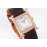 Hermes Bv Factory Heure H Leather Strap Watch Brown