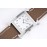 Hermes Bv Factory Heure H Coffee Leather Strap Square Dial Watch 