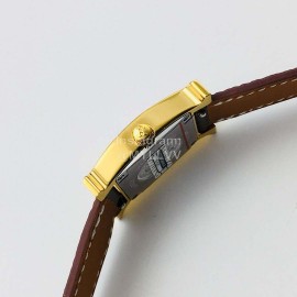 Hermes Hr Factory Heure H Series New Square Dial Watch Coffee 