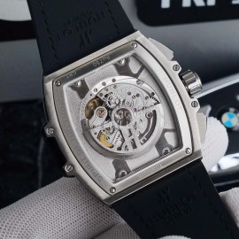 Hublot Rubber Strap Mechanical Watch For Men Black
