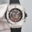 Hublot 316 Refined Steel Sapphire Crystal Watch Silver