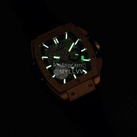 Hublot Spirit Of Big Bang Navy Rubber Strap Mechanical Watch