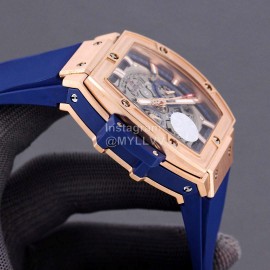 Hublot Spirit Of Big Bang Navy Rubber Strap Mechanical Watch