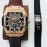 Hublot Ab Factory Tonneau Case Diamond Mechanical Watch