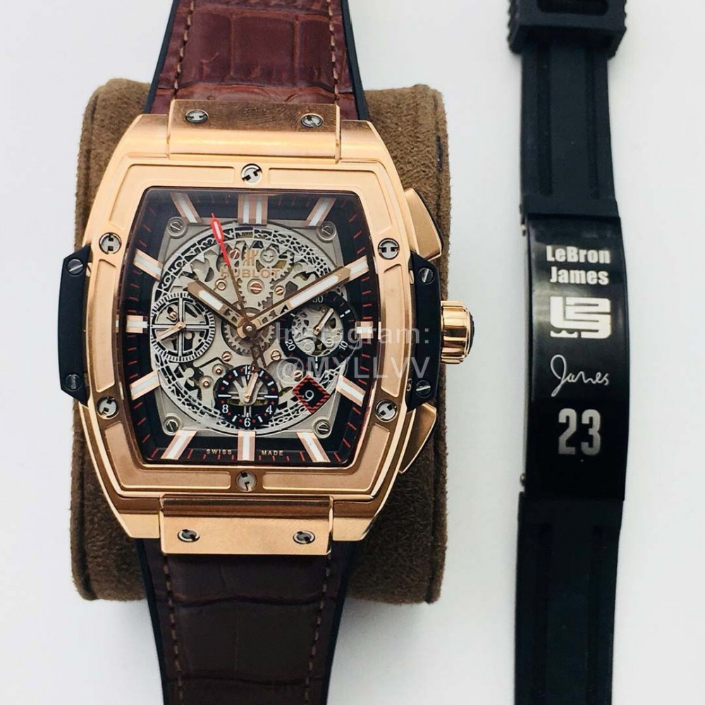 Hublot Ab Factory Tonneau Case Mechanical Watch
