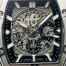 Hublot Ab Factory Tonneau Case Mechanical Watch White