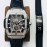Hublot Ab Factory Tonneau Case Diamond Mechanical Watch Black