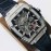 Hublot Ab Factory Tonneau Case Diamond Mechanical Watch Black