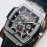 Hublot Ab Factory Tonneau Case Diamond Mechanical Watch Black
