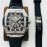 Hublot Ab Factory Classic Tonneau Case Diamond Mechanical Watch