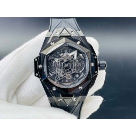 Hublot Hb Factory Big Bang Sang Bleu Ii Mechanical Watch Black