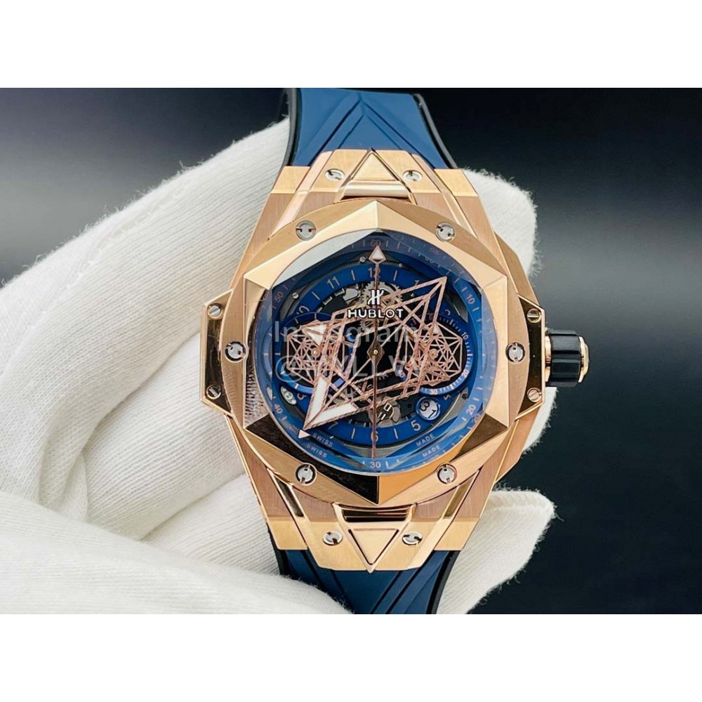Hublot Hb Factory Big Bang Sang Bleu Ii Mechanical Watch Blue
