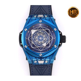 Hublot Big Bang Series Fashion Mechanical Watch Blue