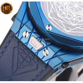 Hublot Big Bang Series Fashion Mechanical Watch Blue