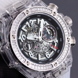 Hublot Rubber Strap Multifunctional Mechanical Watch For Men