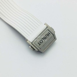 Hublot Hb Factory 45.5mm Dial Rubber Strap Mechanical Watch White